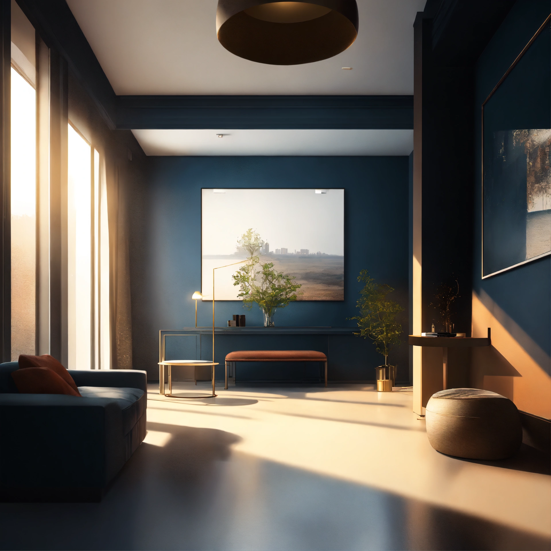Modern Clean Home Interior