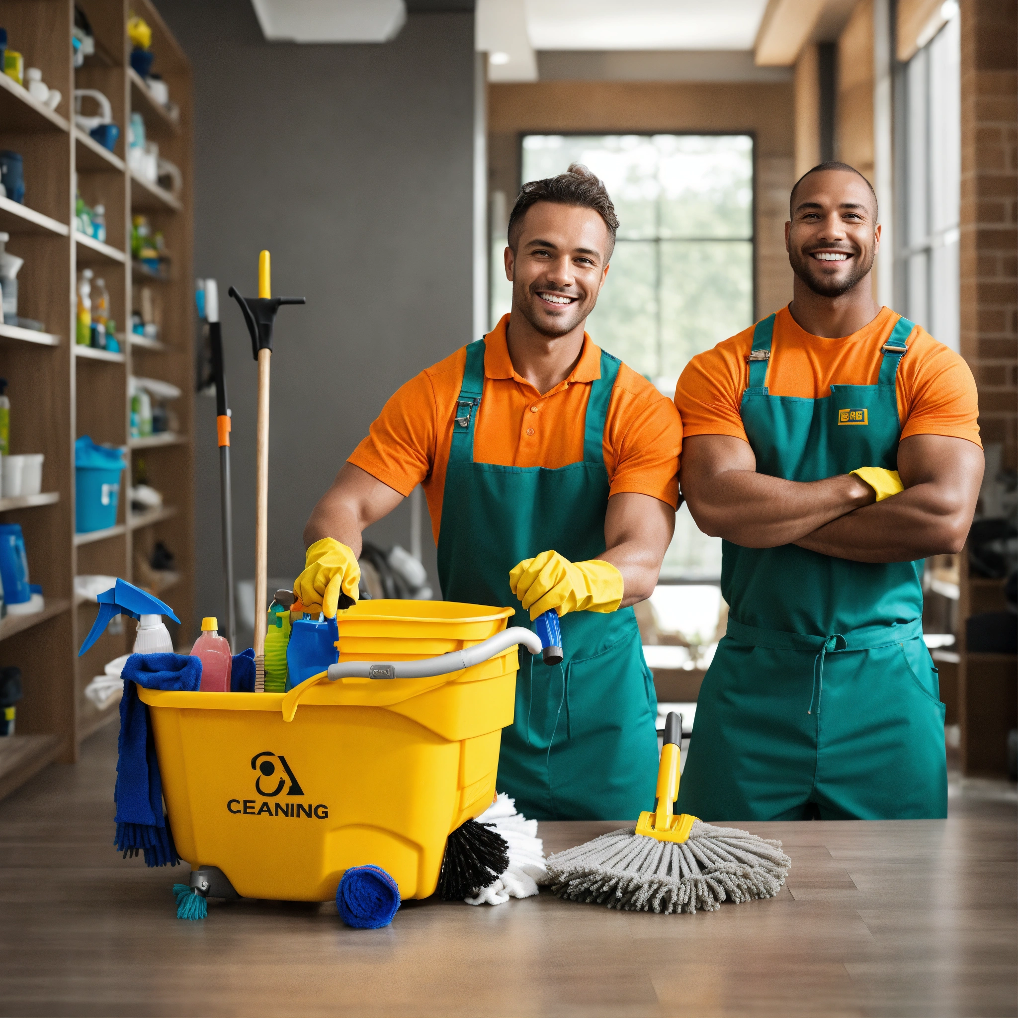 Professional Cleaning Team
